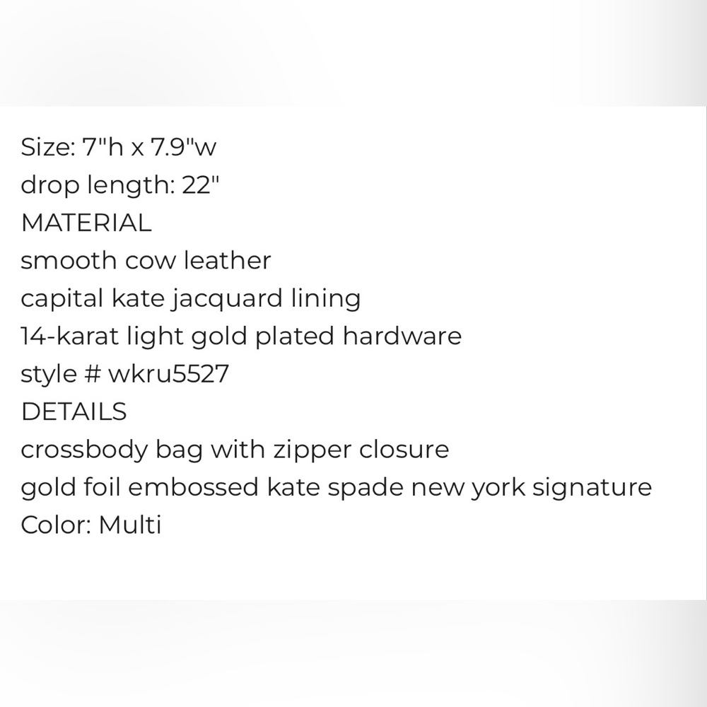 SOLD🎉 KATE SPADE OOH LA LA RED CARPET BIRD CROSSBODY - Picture 11 of 11
